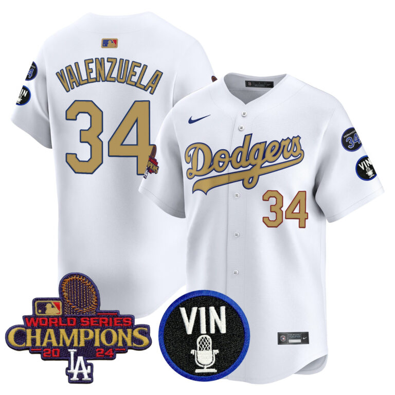 Men Los Angeles Dodgers #34 Valenzuela white Sakura Edition Nike MLB 2025 Jersey style5->los angeles dodgers->MLB Jersey